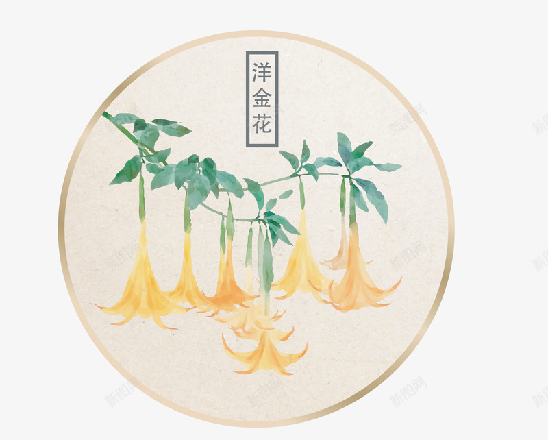 卡通花朵扇装饰图案png免抠素材_88icon https://88icon.com 中国风 中国风扇 古典中国 圆扇 扇子 花朵 花朵扇