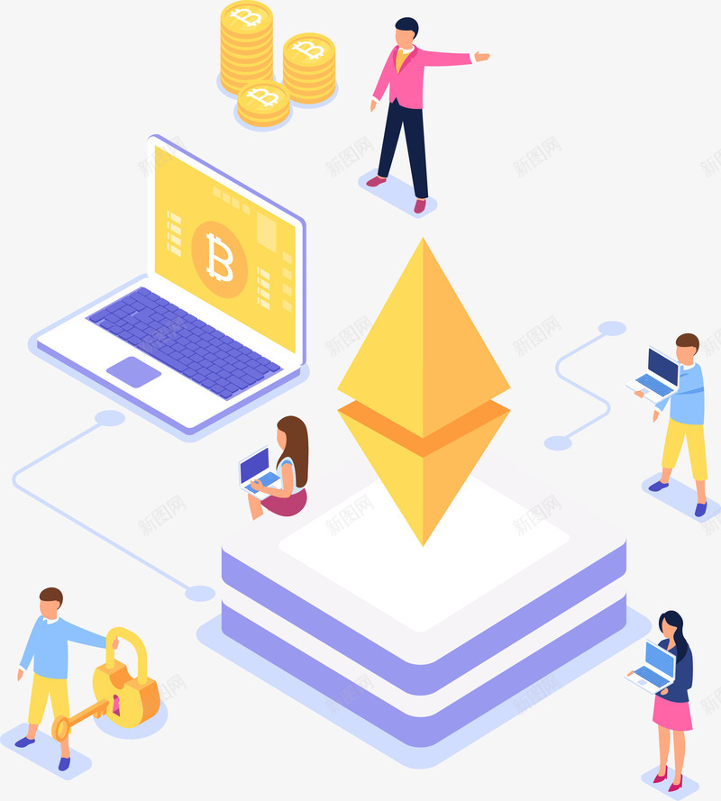 25D信息技术办公立体插画矢量图ai免抠素材_88icon https://88icon.com 25D矢量立体插画 25D金融 信息技术 办公 办公桌 手机 电脑 电脑桌 笔记本 矢量图