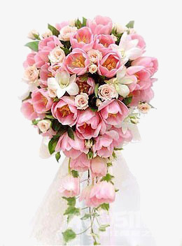 粉色手捧花png免抠素材_88icon https://88icon.com 丝带 出嫁 婚纱摄影 新娘