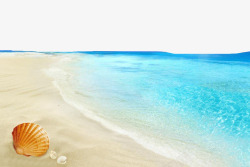 夏日海滩背景图素材