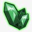 绿色钻石矿素材