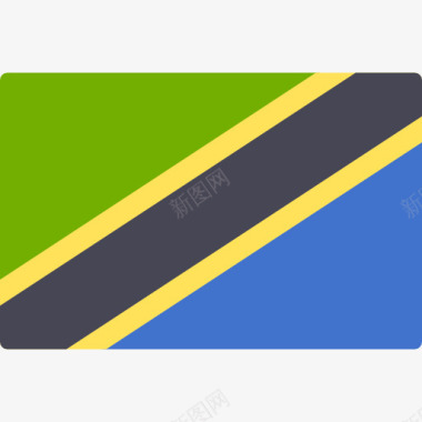 坦桑尼亚图标图标