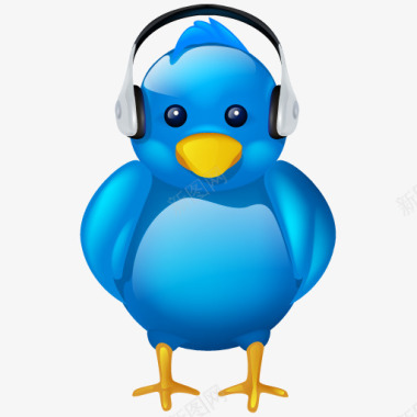 森海塞尔耳机音频鸟耳机标志音乐社会社会化媒图标图标