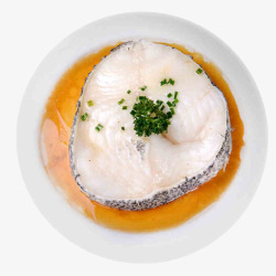 酱汁鳕鱼肉鳕鱼块美味海鲜实物免素材