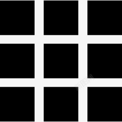 黑白键盘按键手机按键的黑色方块符号图标高清图片