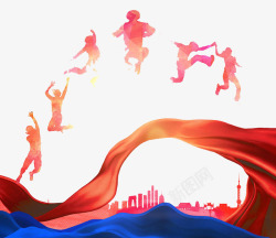 奔跑吧青春素材