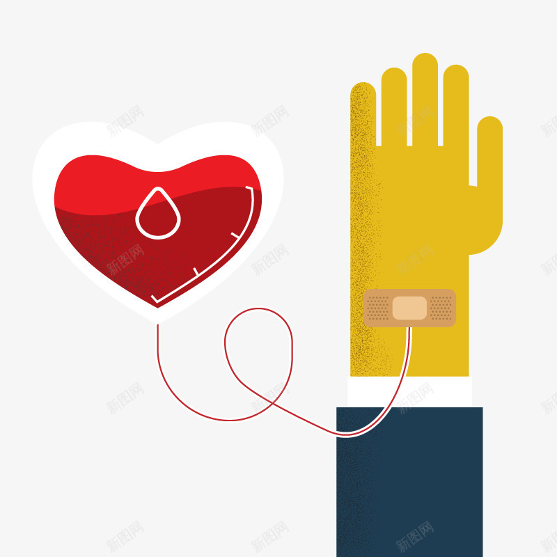 抽血示意图png免抠素材_88icon https://88icon.com 心脏抽象示意图 手臂 爱心献血