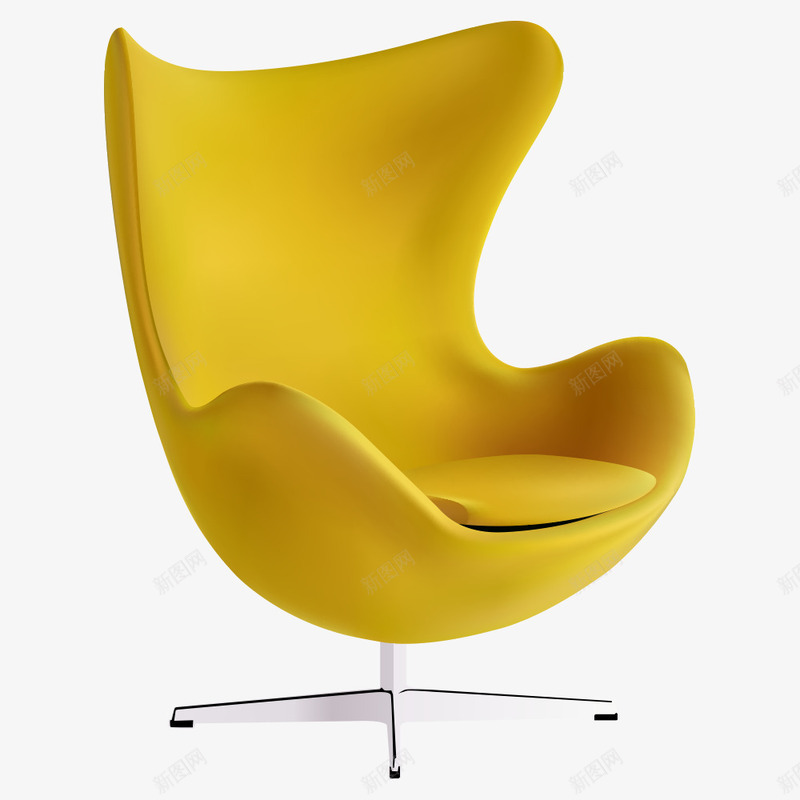 黄色卡通沙发png免抠素材_88icon https://88icon.com 凳子 坐位 坐席 座位 座椅 椅子 沙发 迷你小沙发 黄色椅子