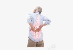 运动损伤脊柱受伤高清图片
