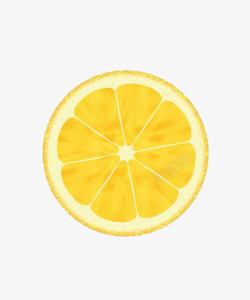 手绘柠檬西红柿卡通橙子高清图片