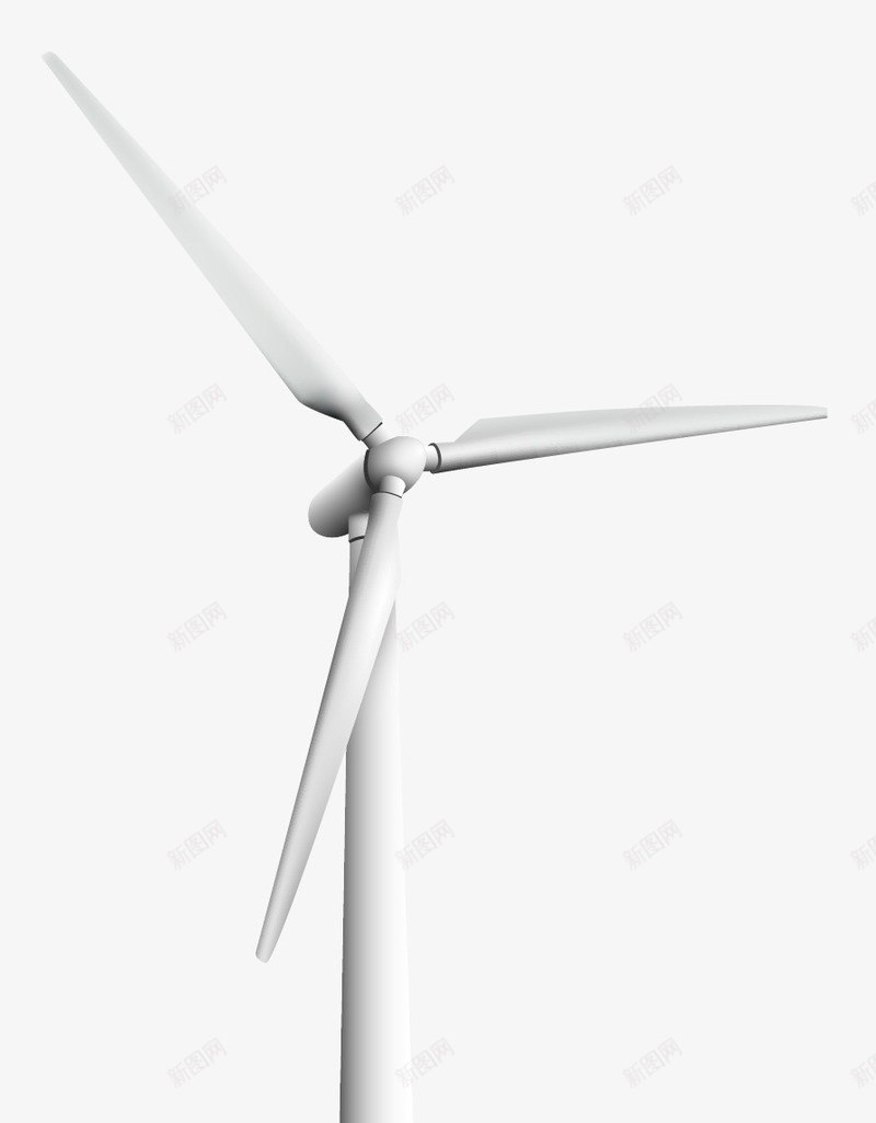 白色电力风车png免抠素材_88icon https://88icon.com 再生能源 发电 新能源 电力风车 风力发电 风力发电站 风能 风车