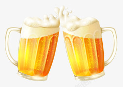 喝啤酒大赛啤酒高清图片