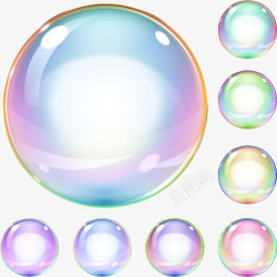 大集气泡彩色气泡大集合高清图片