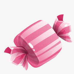 麻花粉色条纹包装糖果高清图片