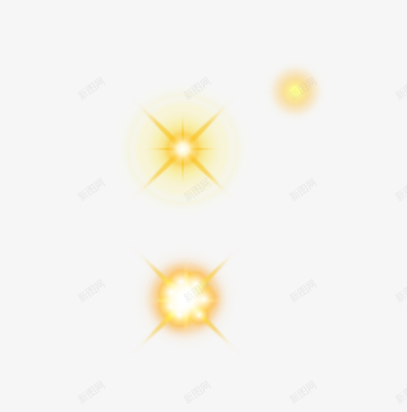 星星金色发光png免抠素材_88icon https://88icon.com 光效 光斑 光束 光源 光速 唯美光效 流光 灯效 炫影 红色光效 金色 闪耀