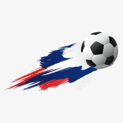 足球比赛海报世界杯主题足球射门高清图片