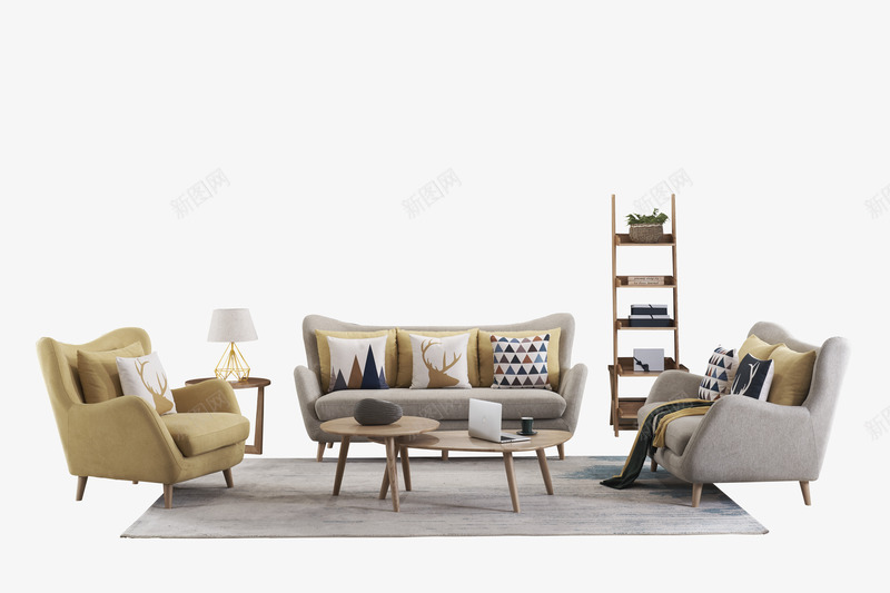 简约高端欧式沙发png免抠素材_88icon https://88icon.com 实拍 家具 明了 欧式 欧式沙发套装 沙发 简洁物品 简约