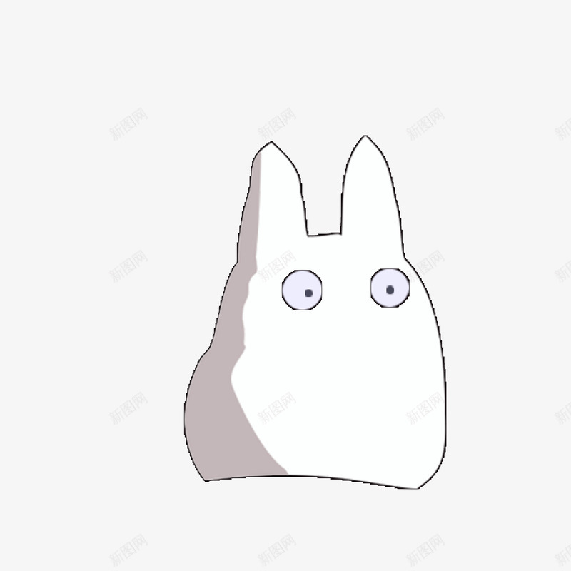 龙猫png免抠素材_88icon https://88icon.com 卡通 龙猫