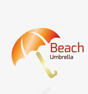 雨伞logo矢量图图标图标