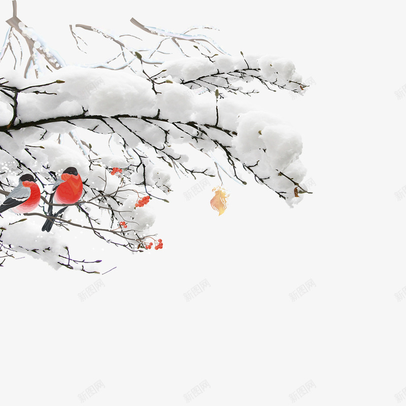 白色雪景psd免抠素材_88icon https://88icon.com 下雪 光泽 圆弧 天气 渐变 灯笼 白色 红色