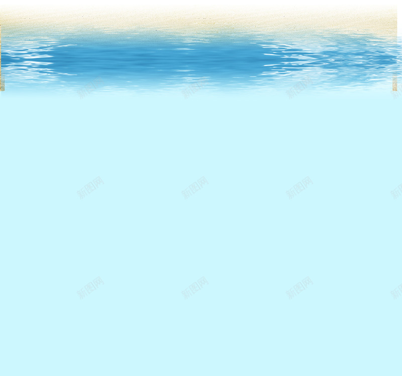 蓝色海水背景psd免抠素材_88icon https://88icon.com 沙滩 海水 背景 蓝色