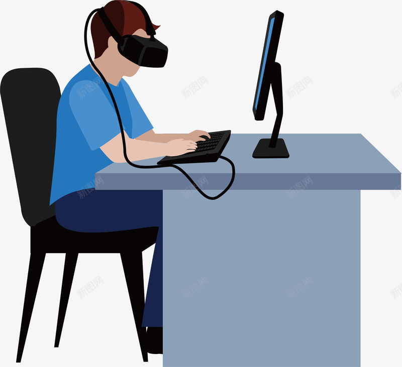 正在体验VR的人物合集矢量图ai免抠素材_88icon https://88icon.com VR世界 VR体验 VR眼镜 VR虚拟现实 VR设备 人物形象 可穿戴技术 星空 矢量图 虚拟现实 高科技