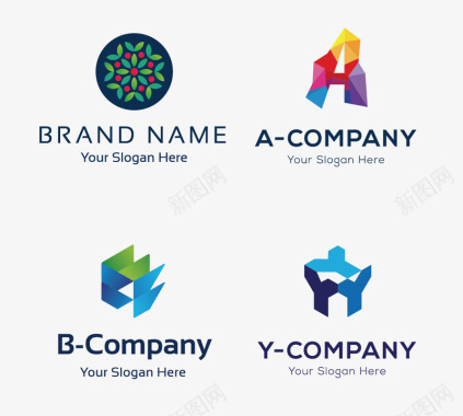 创意瑜伽logologo图标图标