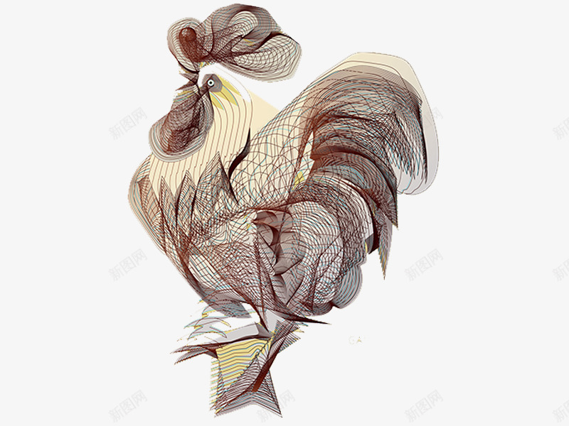 母鸡png免抠素材_88icon https://88icon.com 创意绘画 小动物 小动物素材 新年 新年素材 装饰图 鸡年 鸡年素材