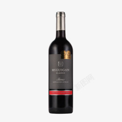 麦格根经典西拉红葡萄酒素材