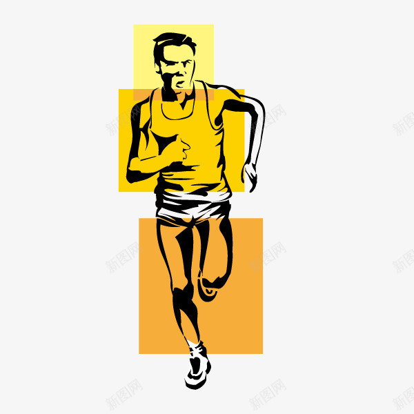 体育健身运动png免抠素材_88icon https://88icon.com 体育 健身 剪影 奔跑 起跑 跑步 运动