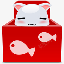 猫鱼盒子lovelycaticons图标图标