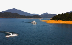 著名黄山太平湖素材