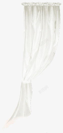 窗帘装饰丝带窗帘漂浮高清图片