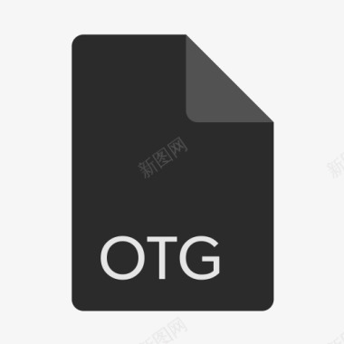 延伸文件格式OTG该公司平板彩图标图标