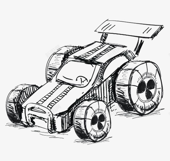 素描手绘赛车模型png免抠素材_88icon https://88icon.com 交通工具 小汽车 模型 汽车 汽车模具 汽车玩具 玩具 赛车 跑车 车子