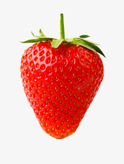 夏天新鲜清凉草莓水果素材