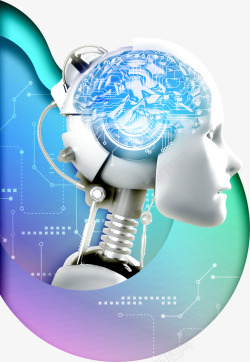 机器人大脑机器人大脑装饰案高清图片