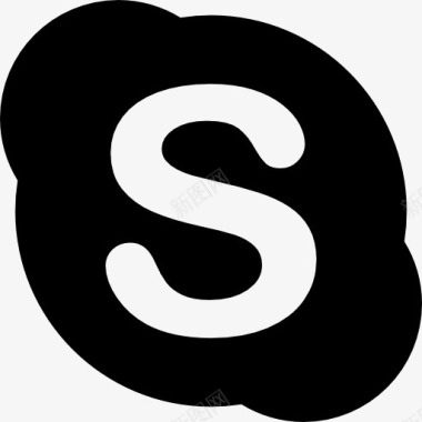 网络符号eSkype标志图标图标