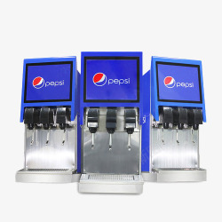 全自动百事可乐冷饮机不锈钢碳酸饮料机高清图片