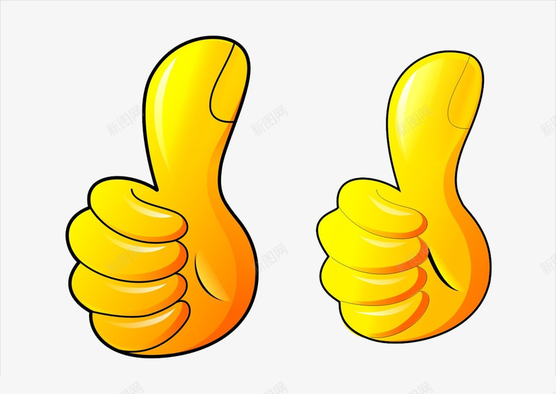 卡通版黄色的大拇指png免抠素材_88icon https://88icon.com 举双手点赞 动漫动画 卡通手指 卡通手绘 厉害手势 大拇指 手势 点赞 赞赞赞 黄色