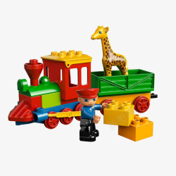 玩具矢量乐高玩具动物园系列高清图片