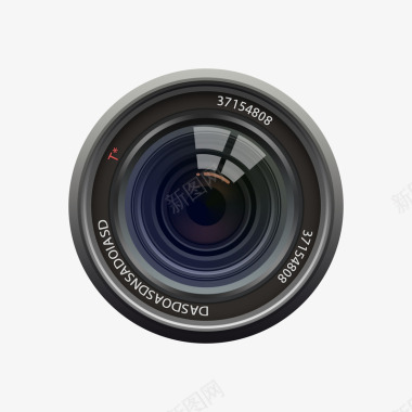 相机相机镜头写实图标图标