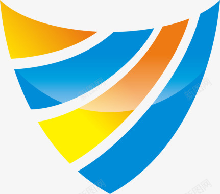 公司二维码精美航海logo图标图标