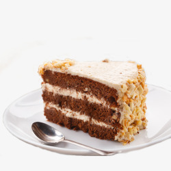 美味坚果字拿破仑蛋糕甜品高清图片