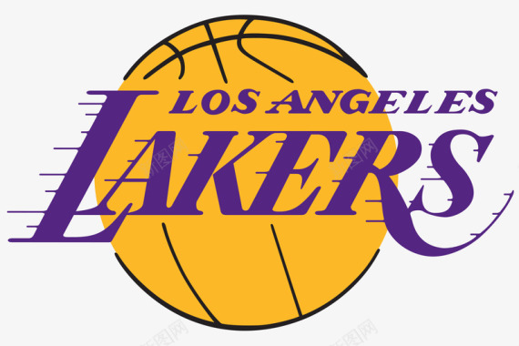篮球洛杉矶湖人队logo图标图标