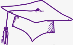 毕业季博士帽素材