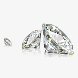 透明水晶钻石白色高清图片