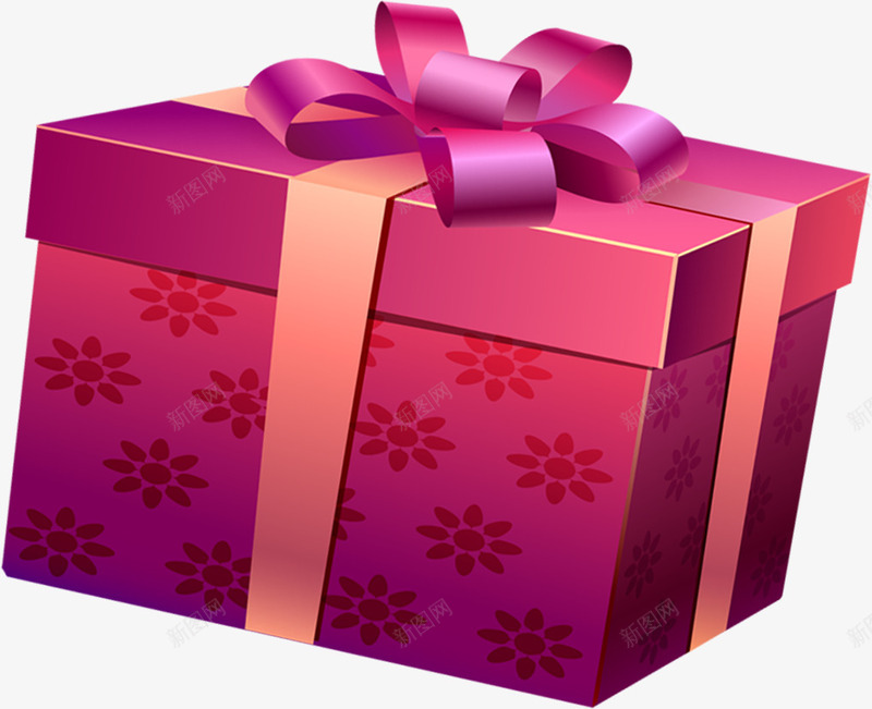 红色礼物盒子端午节png免抠素材_88icon https://88icon.com 图片 盒子 礼物 端午节 红色
