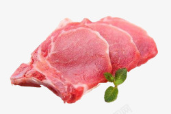 生态免费矢量素材金锣冷鲜肉新鲜后腿肉片生态绿色高清图片