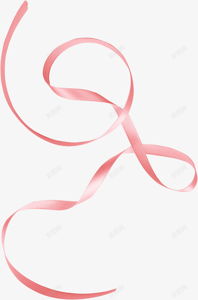 粉红色的丝绸丝带效果png免抠素材_88icon https://88icon.com 丝带 丝绸 效果 粉红色